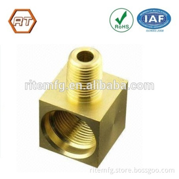 Custom made brass metal milling works